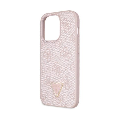 Guess Crossbody 4G Metal Logo - Etui iPhone 15 Pro (różowy) Guess Crossbody 4G Metal Logo - Etui iPhone 15 Pro (różowy)