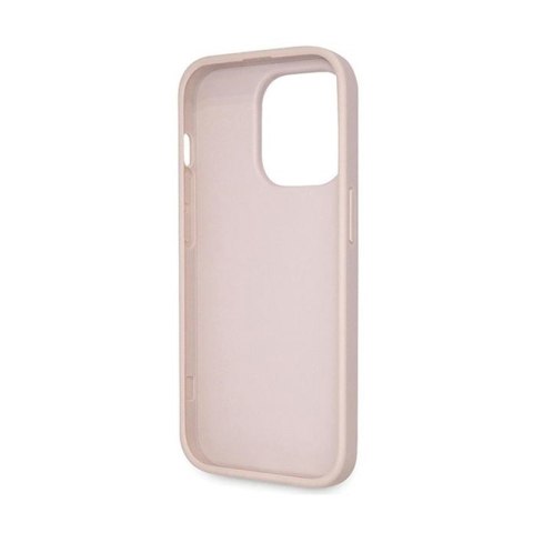 Guess Crossbody 4G Metal Logo - Etui iPhone 15 Pro (różowy) Guess Crossbody 4G Metal Logo - Etui iPhone 15 Pro (różowy)