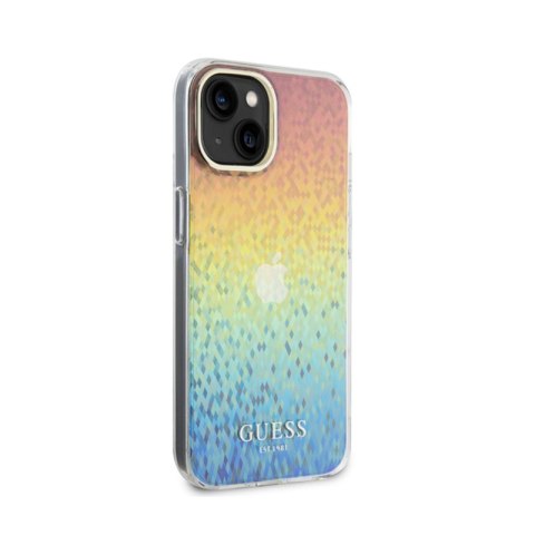 Guess IML Faceted Mirror Disco Iridescent - Etui iPhone 15 (Iridescent) Guess IML Faceted Mirror Disco Iridescent - Etui iPhone 15 (Iridescent)