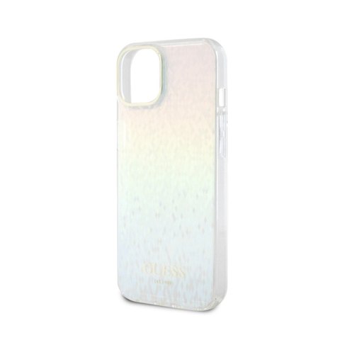 Guess IML Faceted Mirror Disco Iridescent - Etui iPhone 15 (Iridescent) Guess IML Faceted Mirror Disco Iridescent - Etui iPhone 15 (Iridescent)