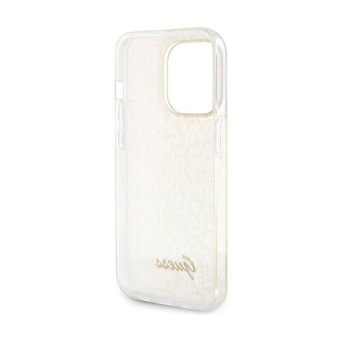 Guess IML Faceted Mirror Disco Iridescent - Etui iPhone 15 Pro Max (różowy) Guess IML Faceted Mirror Disco Iridescent - Etui iPhone 15 Pro Max (różowy)