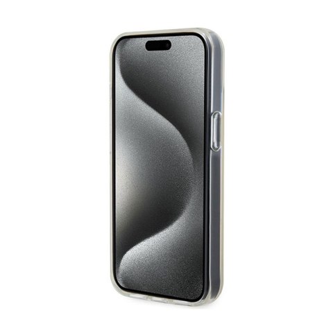 Guess IML Faceted Mirror Disco Iridescent - Etui iPhone 15 (różowy) Guess IML Faceted Mirror Disco Iridescent - Etui iPhone 15 (różowy)