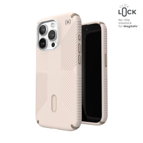 Speck Presidio2 Grip ClickLock & Magsafe - Etui iPhone 15 Pro (Bleached Bone / Heirloom Gold / Hazel Brown) Speck Presidio2 Grip ClickLock & Magsafe - Etui iPhone 15 Pro (Bleached Bone / Heirloom Gold / Hazel Brown)