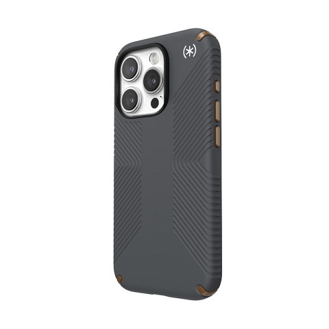 Speck Presidio2 Grip - Etui iPhone 15 Pro (Charcoal Grey / Cool Bronze / White) Speck Presidio2 Grip - Etui iPhone 15 Pro (Charcoal Grey / Cool Bronze / White)