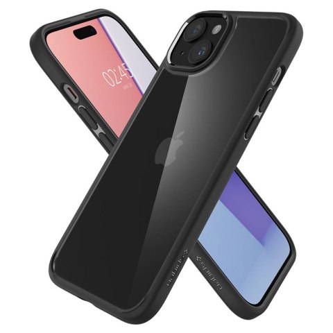 Spigen Ultra Hybrid - Etui do iPhone 15 Plus (Matte Black) Spigen Ultra Hybrid - Etui do iPhone 15 Plus (Matte Black)