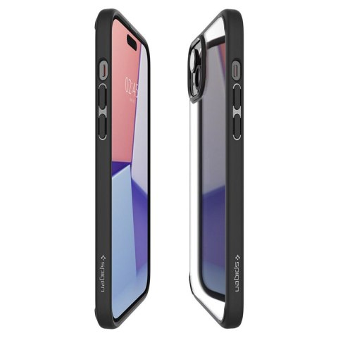 Spigen Ultra Hybrid - Etui do iPhone 15 Plus (Matte Black) Spigen Ultra Hybrid - Etui do iPhone 15 Plus (Matte Black)