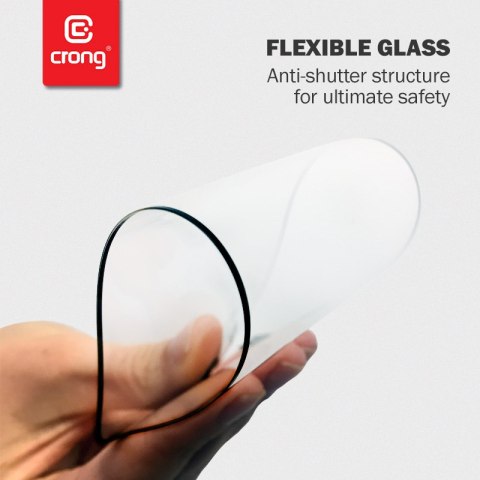 Crong 7D Nano Flexible Glass - Niepękające szkło hybrydowe 9H na cały ekran Samsung Galaxy Note 20 Crong 7D Nano Flexible Glass - Niepękające szkło hybrydowe 9H na cały ekran Samsung Galaxy Note 20
