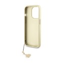 Guess 4G Charms Collection - Etui iPhone 15 Pro (brązowy)