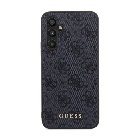 Guess 4G Metal Gold Logo - Etui Samsung Galaxy S23 FE (szary) Guess 4G Metal Gold Logo - Etui Samsung Galaxy S23 FE (szary)