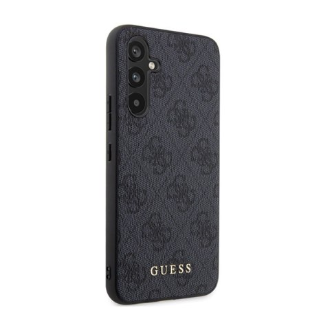 Guess 4G Metal Gold Logo - Etui Samsung Galaxy S23 FE (szary) Guess 4G Metal Gold Logo - Etui Samsung Galaxy S23 FE (szary)