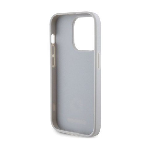 Guess 4G Strass Metal Logo - Etui iPhone 15 Pro (srebrny) Guess 4G Strass Metal Logo - Etui iPhone 15 Pro (srebrny)