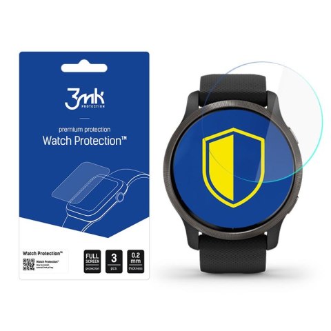 3mk Watch Protection ARC+ - Folia ochronna do Garmin Venu 2 Plus (3 szt) 3mk Watch Protection ARC+ - Folia ochronna do Garmin Venu 2 Plus (3 szt)