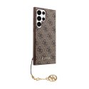 Guess 4G Charms Collection - Etui Samsung Galaxy S24 Ultra (brązowy)