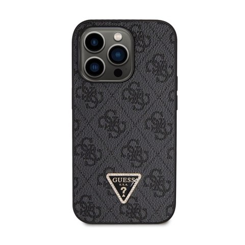 Guess Crossbody 4G Metal Logo - Etui iPhone 14 Pro (czarny) Guess Crossbody 4G Metal Logo - Etui iPhone 14 Pro (czarny)