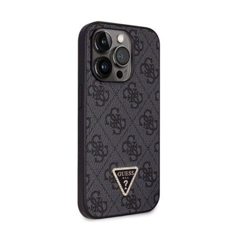 Guess Crossbody 4G Metal Logo - Etui iPhone 14 Pro (czarny) Guess Crossbody 4G Metal Logo - Etui iPhone 14 Pro (czarny)