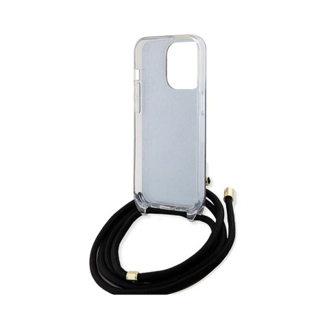 Guess Crossbody Cord 4G Print - Etui iPhone 15 Pro Max (czarny) Guess Crossbody Cord 4G Print - Etui iPhone 15 Pro Max (czarny)