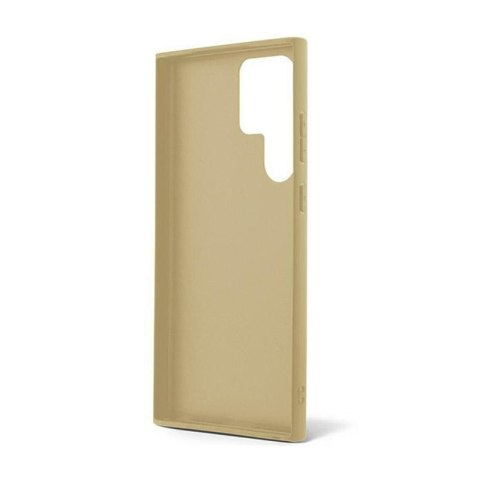 Guess Glitter Flakes Metal Logo Case - Etui Samsung Galaxy S24 Ultra (złoty) Guess Glitter Flakes Metal Logo Case - Etui Samsung Galaxy S24 Ultra (złoty)