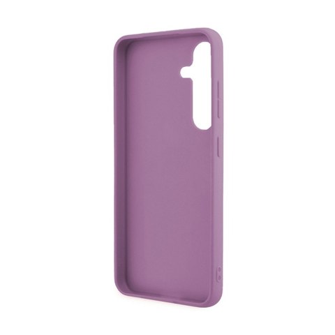 Guess Glitter Flakes Metal Logo Case - Etui Samsung Galaxy S24 (fioletowy) Guess Glitter Flakes Metal Logo Case - Etui Samsung Galaxy S24 (fioletowy)
