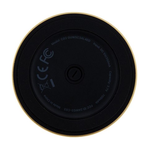 Guess Magnetic Script Metal Logo - Głośnik Bluetooth V5.3 (złoty) Guess Magnetic Script Metal Logo - Głośnik Bluetooth V5.3 (złoty)