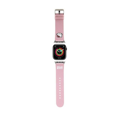 Hello Kitty Strap Kitty Head - Pasek do Apple Watch 38/40/41 mm (różowy) Hello Kitty Strap Kitty Head - Pasek do Apple Watch 38/40/41 mm (różowy)