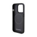 Mercedes Smooth Leather MagSafe - Etui iPhone 15 Pro Max (granatowy)