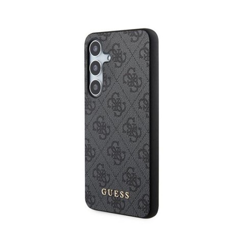 Guess 4G Metal Gold Logo - Etui Samsung Galaxy S24 (czarny) Guess 4G Metal Gold Logo - Etui Samsung Galaxy S24 (czarny)