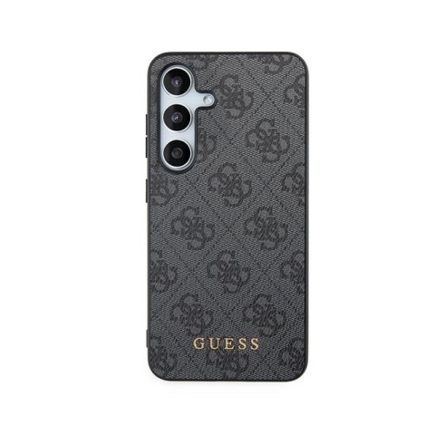 Guess 4G Metal Gold Logo - Etui Samsung Galaxy S24 (czarny) Guess 4G Metal Gold Logo - Etui Samsung Galaxy S24 (czarny)