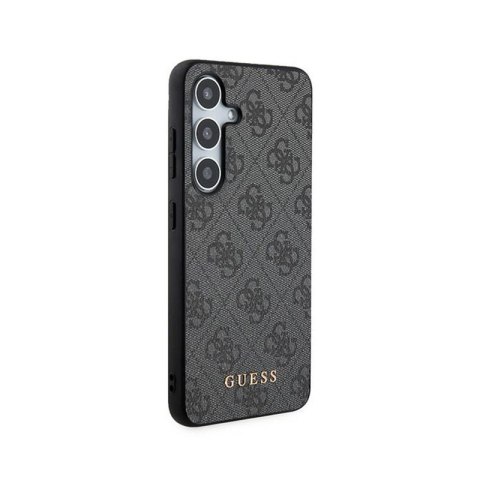 Guess 4G Metal Gold Logo - Etui Samsung Galaxy S24 (czarny) Guess 4G Metal Gold Logo - Etui Samsung Galaxy S24 (czarny)