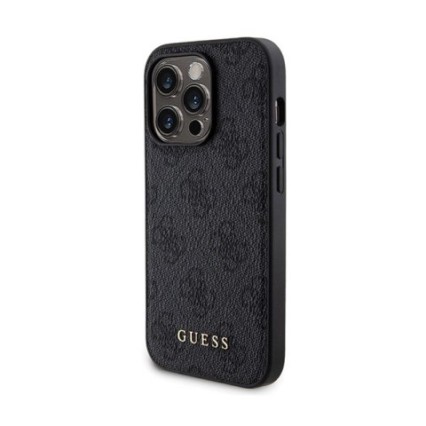 Guess Bundle Pack MagSafe 4G Metal Gold Logo - Zestaw etui + Power Bank 5000mAh MagSafe iPhone 14 Pro Max (czarny) Guess Bundle Pack MagSafe 4G Metal Gold Logo - Zestaw etui + Power Bank 5000mAh MagSafe iPhone 14 Pro Max (czarny)
