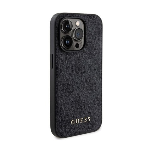 Guess Bundle Pack MagSafe 4G Metal Gold Logo - Zestaw etui + Power Bank 5000mAh MagSafe iPhone 15 Pro (czarny) Guess Bundle Pack MagSafe 4G Metal Gold Logo - Zestaw etui + Power Bank 5000mAh MagSafe iPhone 15 Pro (czarny)
