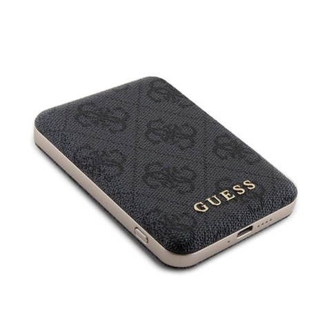 Guess Bundle Pack MagSafe 4G Metal Gold Logo - Zestaw etui + Power Bank 5000mAh MagSafe iPhone 15 Pro (czarny) Guess Bundle Pack MagSafe 4G Metal Gold Logo - Zestaw etui + Power Bank 5000mAh MagSafe iPhone 15 Pro (czarny)