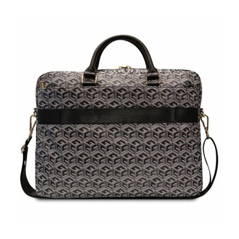 Guess GCube Stripes Computer Bag - Torba na notebooka 16" (Czarny) Guess GCube Stripes Computer Bag - Torba na notebooka 16" (Czarny)