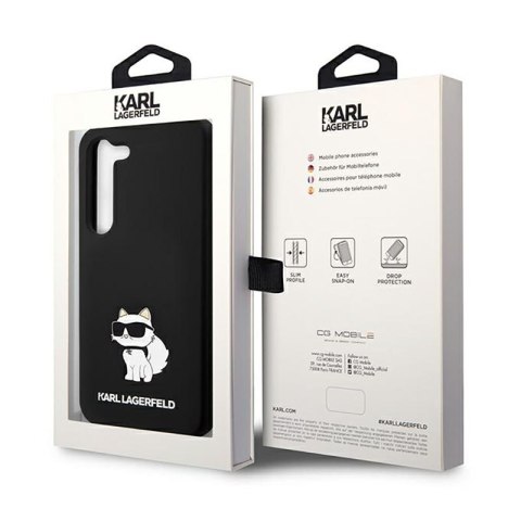 Karl Lagerfeld Silicone NFT Choupette - Etui Samsung Galaxy S23 (czarny) Karl Lagerfeld Silicone NFT Choupette - Etui Samsung Galaxy S23 (czarny)