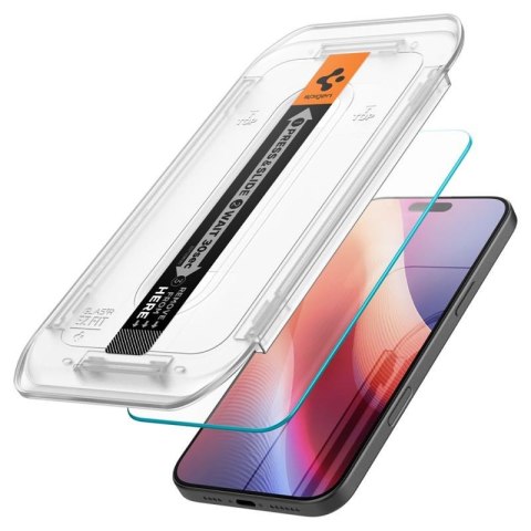 Spigen GLAS.TR EZ FIT Privacy - Szkło hartowane z filtrem prywatyzującym do iPhone 16 Pro Spigen GLAS.TR EZ FIT Privacy - Szkło hartowane z filtrem prywatyzującym do iPhone 16 Pro