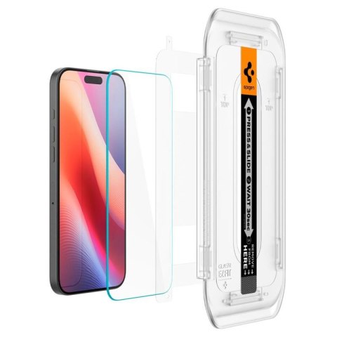 Spigen GLAS.TR EZ FIT Privacy - Szkło hartowane z filtrem prywatyzującym do iPhone 16 Pro Spigen GLAS.TR EZ FIT Privacy - Szkło hartowane z filtrem prywatyzującym do iPhone 16 Pro