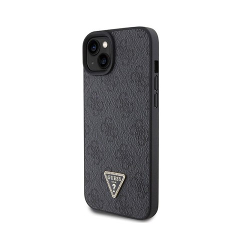 Guess Crossbody 4G Metal Logo - Etui iPhone 15 Plus (czarny) Guess Crossbody 4G Metal Logo - Etui iPhone 15 Plus (czarny)