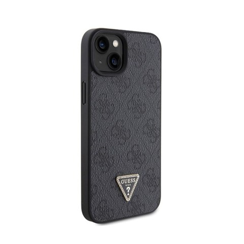 Guess Crossbody 4G Metal Logo - Etui iPhone 15 Plus (czarny) Guess Crossbody 4G Metal Logo - Etui iPhone 15 Plus (czarny)