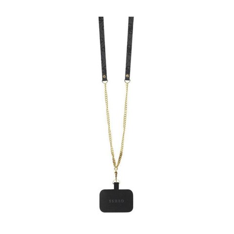 Guess Crossbody 4G Metal Logo - Etui iPhone 15 Plus (czarny) Guess Crossbody 4G Metal Logo - Etui iPhone 15 Plus (czarny)