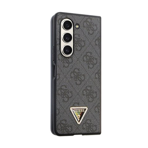 Guess Leather 4G Diamond Triangle - Etui Samsung Z Fold 5 (czarny) Guess Leather 4G Diamond Triangle - Etui Samsung Z Fold 5 (czarny)