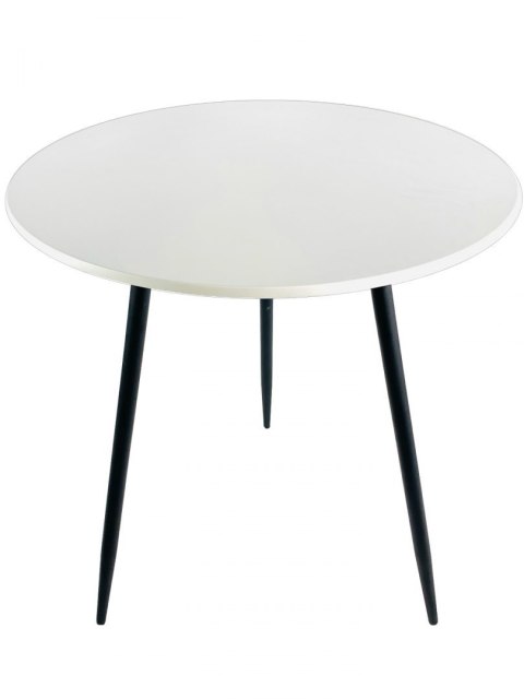 Stół okrągły VINCI WHITE 70 cm SMOKE Stół okrągły VINCI WHITE 70 cm SMOKE