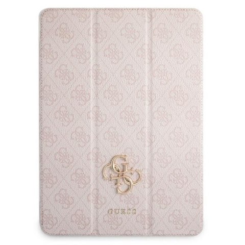 Guess 4G Big Metal Logo - Etui iPad Pro 11" 2021 (różowy) Guess 4G Big Metal Logo - Etui iPad Pro 11" 2021 (różowy)