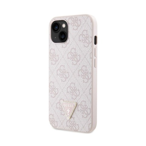 Guess Crossbody 4G Metal Logo - Etui iPhone 14 (różowy) Guess Crossbody 4G Metal Logo - Etui iPhone 14 (różowy)