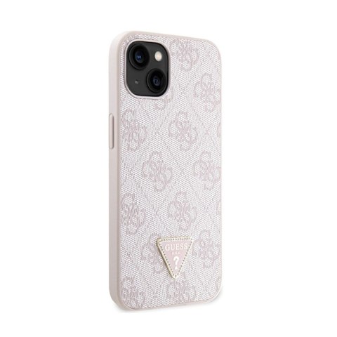 Guess Crossbody 4G Metal Logo - Etui iPhone 14 (różowy) Guess Crossbody 4G Metal Logo - Etui iPhone 14 (różowy)