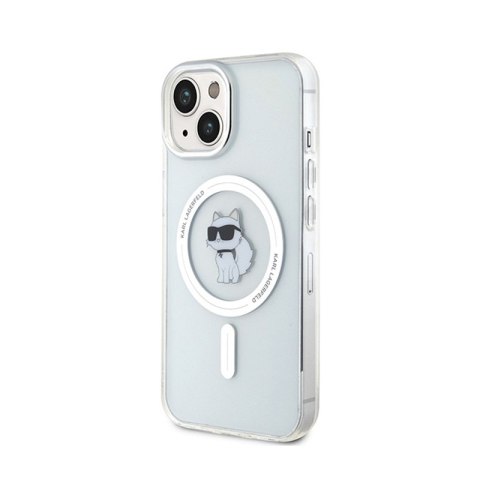 Karl Lagerfeld IML Choupette MagSafe - Etui iPhone 14 / 15 / 13 (przezroczysty) Karl Lagerfeld IML Choupette MagSafe - Etui iPhone 14 / 15 / 13 (przezroczysty)