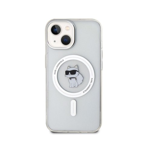 Karl Lagerfeld IML Choupette MagSafe - Etui iPhone 14 / 15 / 13 (przezroczysty) Karl Lagerfeld IML Choupette MagSafe - Etui iPhone 14 / 15 / 13 (przezroczysty)