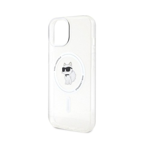 Karl Lagerfeld IML Choupette MagSafe - Etui iPhone 14 / 15 / 13 (przezroczysty) Karl Lagerfeld IML Choupette MagSafe - Etui iPhone 14 / 15 / 13 (przezroczysty)