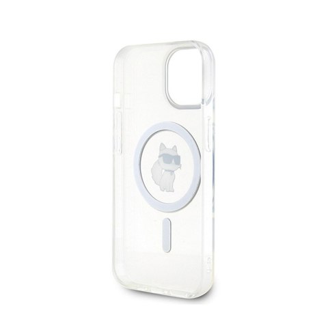 Karl Lagerfeld IML Choupette MagSafe - Etui iPhone 14 / 15 / 13 (przezroczysty) Karl Lagerfeld IML Choupette MagSafe - Etui iPhone 14 / 15 / 13 (przezroczysty)