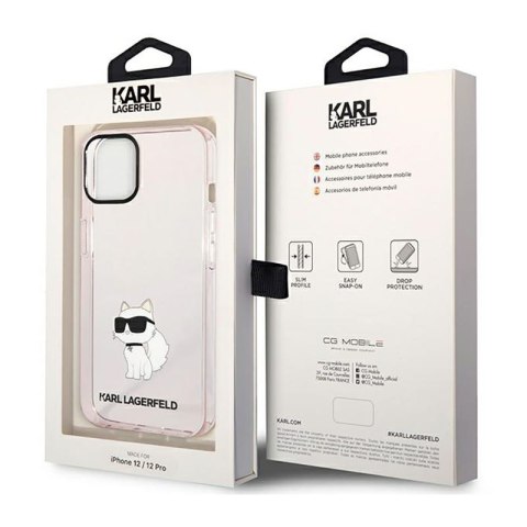 Karl Lagerfeld IML NFT Choupette - Etui iPhone 12 / iPhone 12 Pro (różowy) Karl Lagerfeld IML NFT Choupette - Etui iPhone 12 / iPhone 12 Pro (różowy)