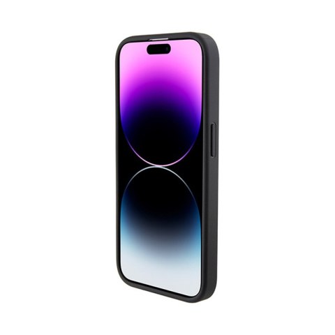 Mercedes Leather Wave Pattern - Etui iPhone 15 Pro Max (czarny) Mercedes Leather Wave Pattern - Etui iPhone 15 Pro Max (czarny)