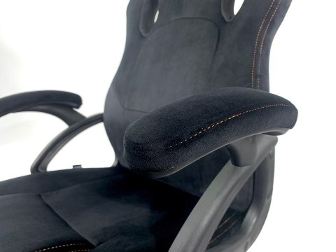 Fotel obrotowy do biurka CARRERA M ALCANTARA BLACK II GATUNEK Fotel obrotowy do biurka CARRERA M ALCANTARA BLACK II GATUNEK